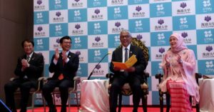 Pahang Sultan honorary doctorate from University of Tsukuba