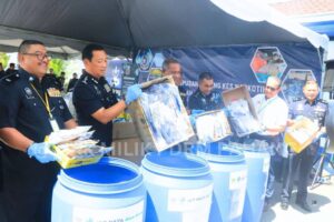 Pahang cops set to dispose of RM519,000 worth of drugs seized since 2011