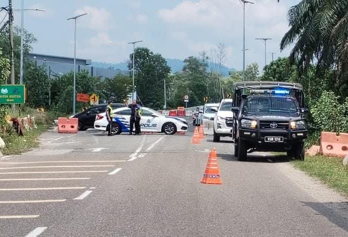 Paip gas bocor di Kerteh, laluan ke Kampung Ranggon ditutup sementara