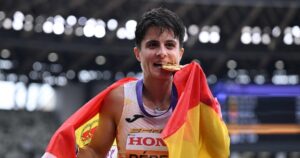 Perez strikes double world gold with second race walk victory