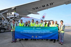 Petronas hantar SAF pertama Malaysia ke KLIA untuk MAG