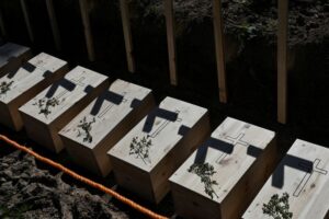 Poland buries wartime remains in western Ukraine as part of reconciliation
