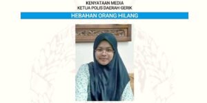Polis mohon bantuan kesan Nurfatin Auni