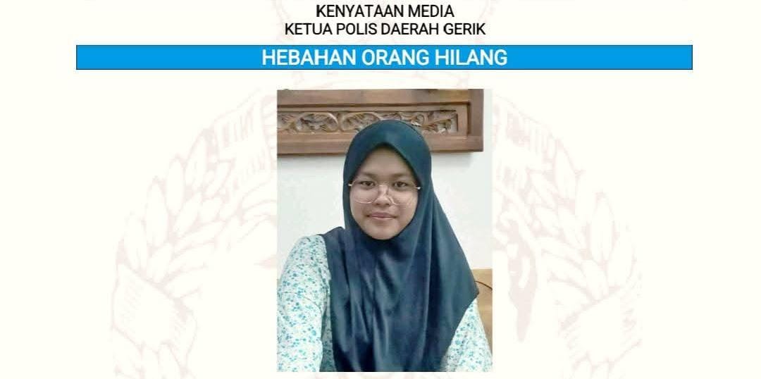 Polis mohon bantuan kesan Nurfatin Auni