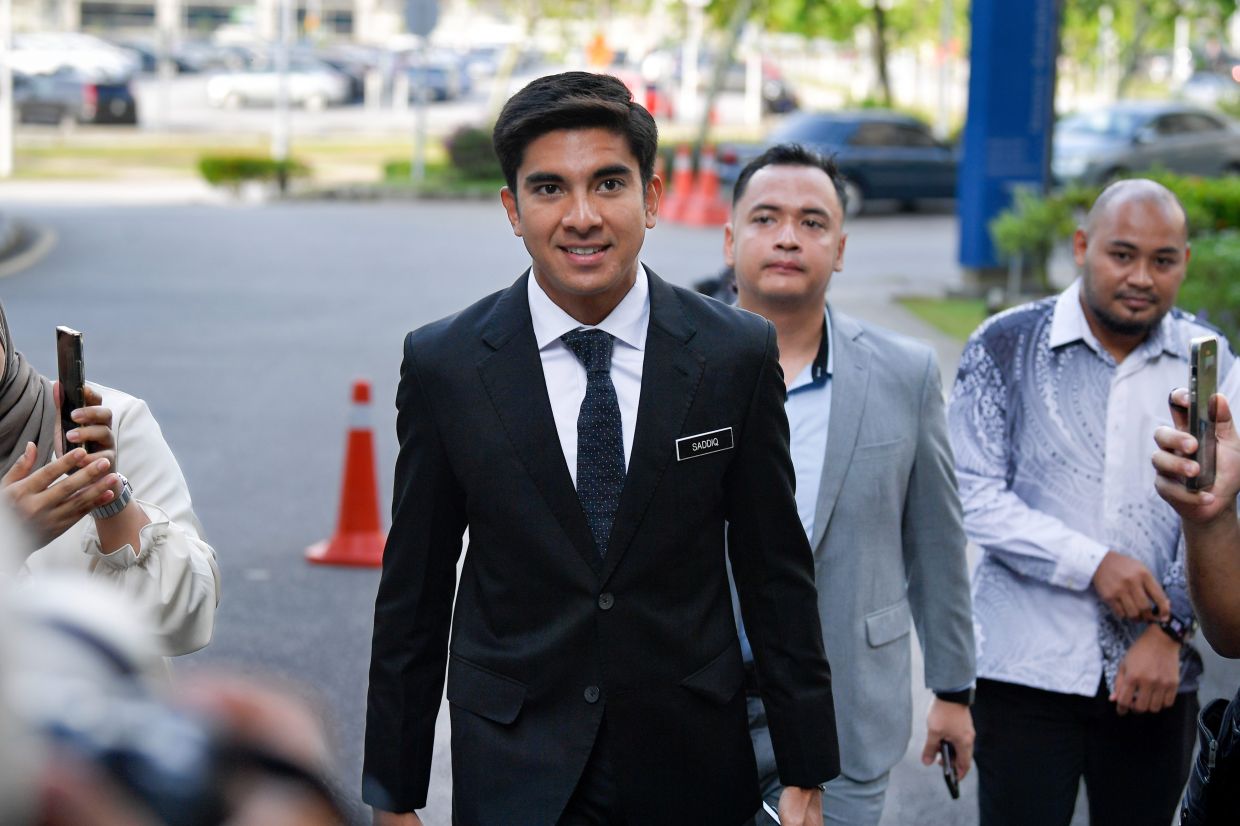 Prosecution files appeal against Syed Saddiq's acquittal in RM1.2mil graft case
