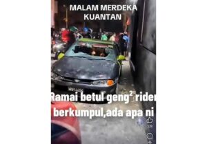 QuickCheck: Did a group of motorcyclists attack a car in Kuantan on National Day?