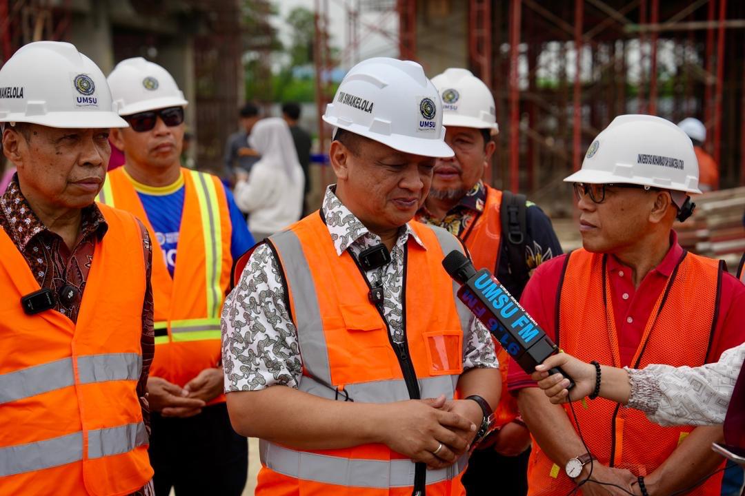 Raja Muda Perlis berkenan tinjau pembangunan Auditorium Berkemajuan UMSU