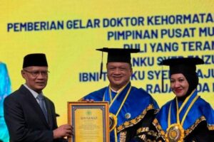 Raja Muda Perlis terima doktor kehormat dari UMSU Indonesia