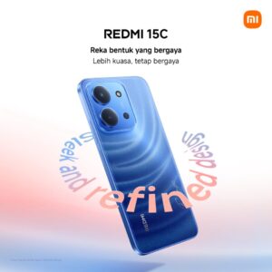 Redmi 15C Kini Di Malaysia Dengan Bateri 6000mAh, Pada Harga Bermula RM449