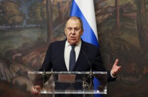 Russia expects ongoing Ukraine talks, tied to territorial changes, Lavrov says