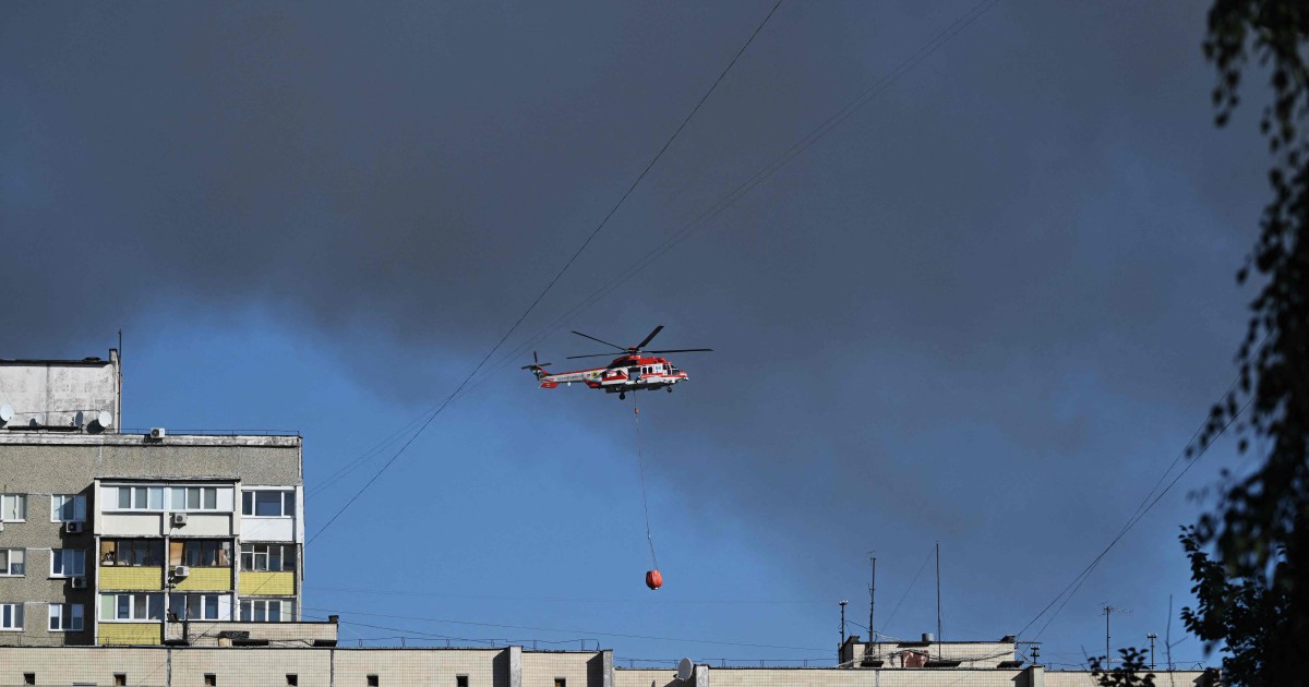 Russia unleashes 800 drones, missiles on Ukraine, strikes heart of Kyiv