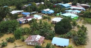 Sabah Electricity worker swept away in flood
