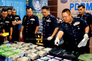 Sarawak police arrest two men, seize drugs and assets worth RM1.23 million