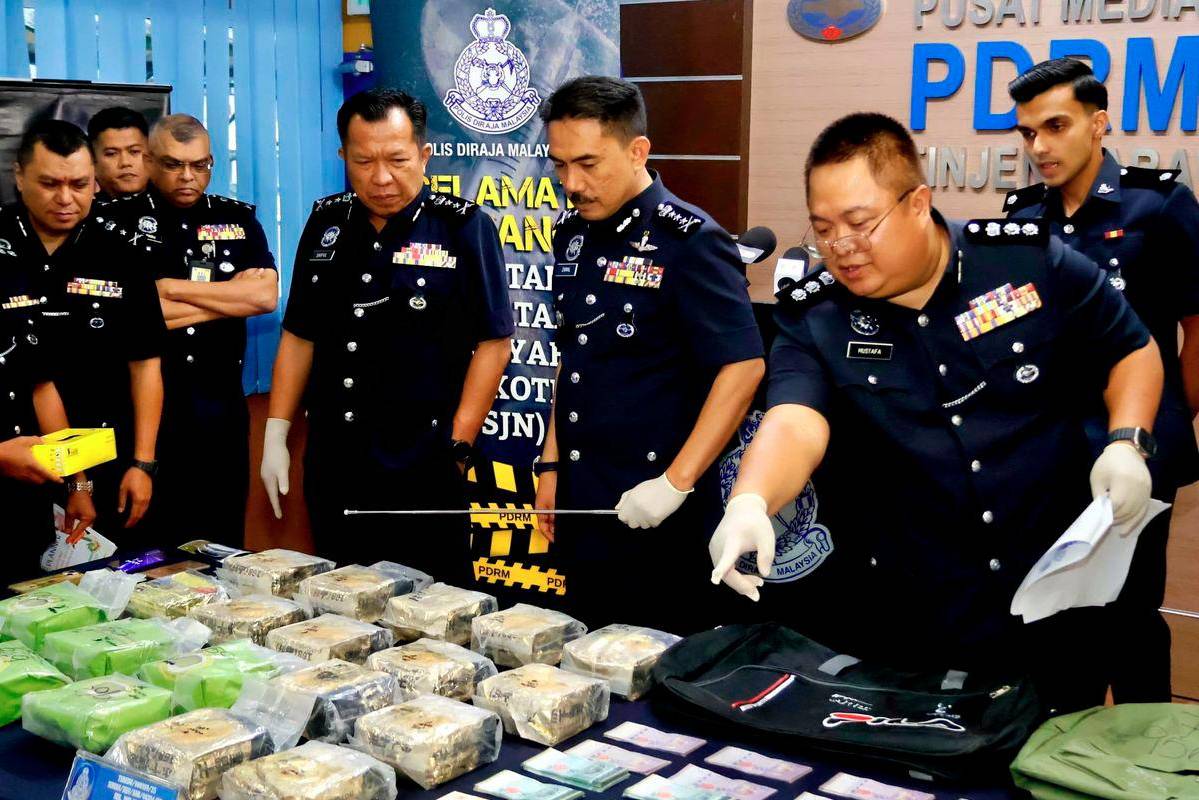 Sarawak police arrest two men, seize drugs and assets worth RM1.23 million