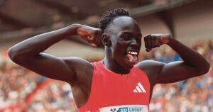 Schoolboy sensation Gout targets personal best at first worlds
