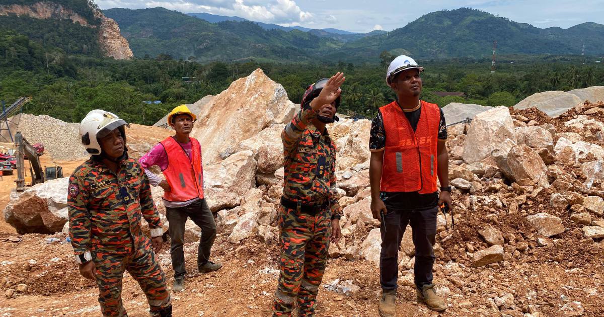 Search for worker in Raub quarry rockfall to resume tomorrow