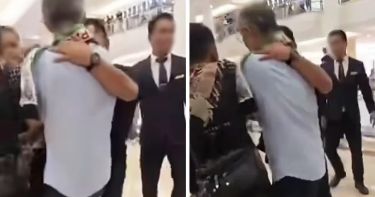 Security officers said Palestine-related symbols banned inside mall, claims Tian Chua