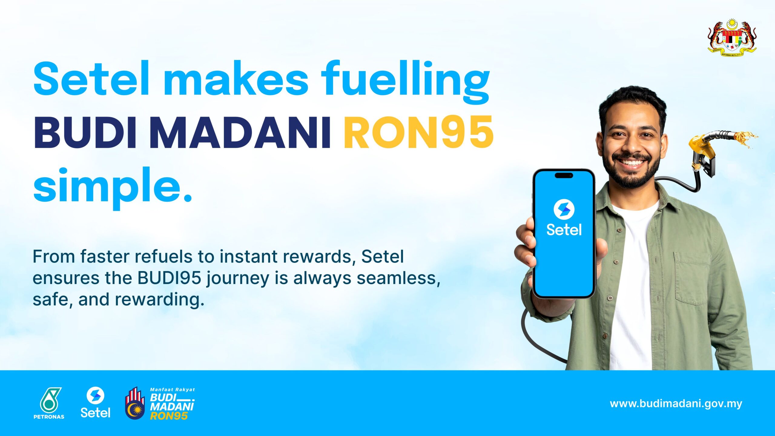 Setel tawar akses mudah BUDI95