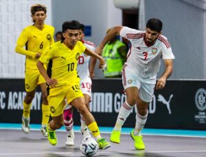 Skuad Futsal Malaysia kutip tiga mata penting