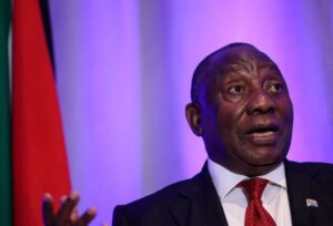 South Africa has sent officials to US for trade talks, president says
