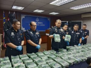 Suami isteri ditahan bersama syabu bernilai RM2.57 juta