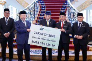 Terima zakat
