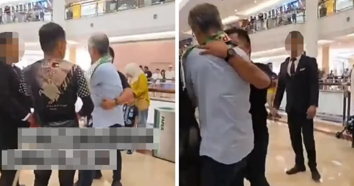 Suria KLCC explains scuffle over Palestine flag with Tian Chua
