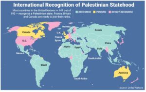 The changing map of Palestinian recognition