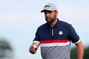 Top-ranked Scheffler slumps to winless opening day at Ryder Cup