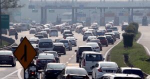 Traffic slow as number of vehicles rise at major highways - LLM