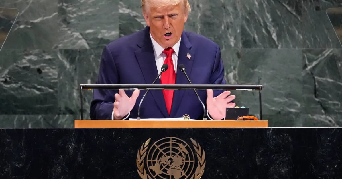 Trump mocks UN in blistering return to General Assembly
