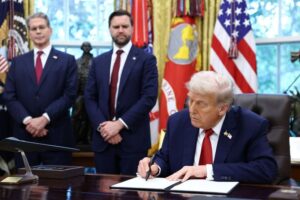Trump signs order declaring TikTok sale plan meets US requirements