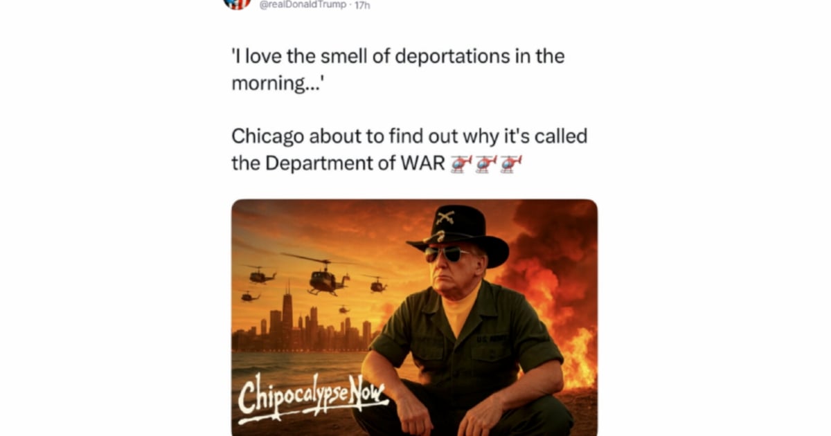 Trump warns Chicago of 'war' as crackdown threats escalate