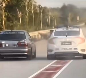 Tular polis kejar Proton Wira, rupanya pelajar sekolah pandu tanpa lesen