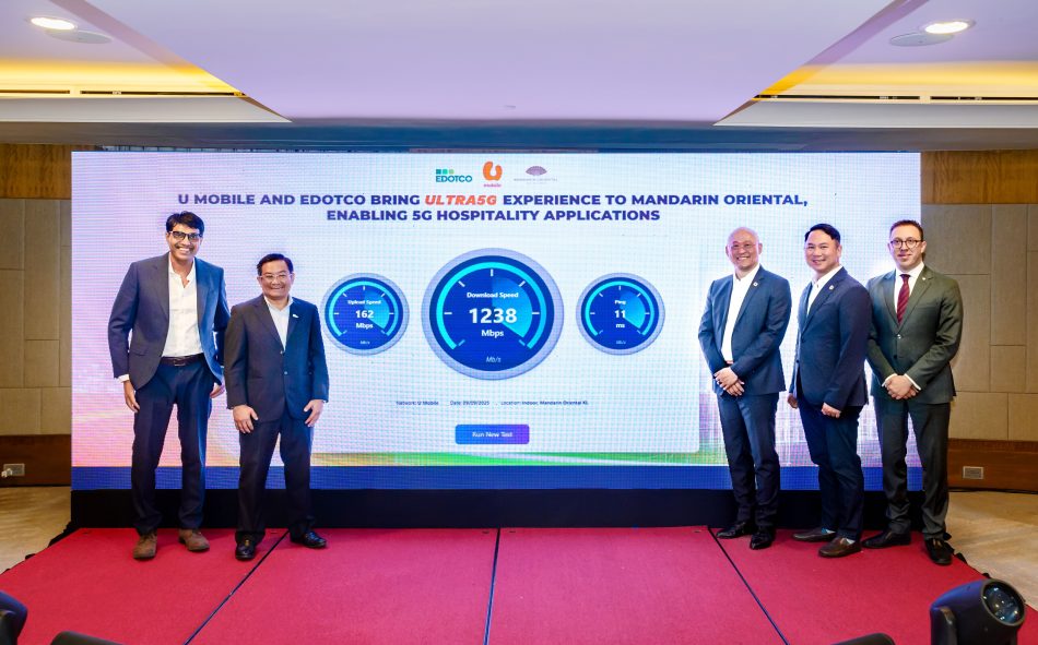 U Mobile Perluaskan Liputan Ultra5G Di Hotel Mandarin Oriental Kuala Lumpur