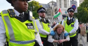 UK police arrest around 425 at latest protest for banned Palestine Action