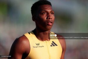 US sprinter Knighton banned for doping despite meat contamination claim
