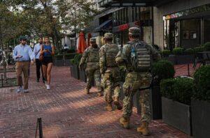 Washington DC sues Trump administration over deployment of National Guard