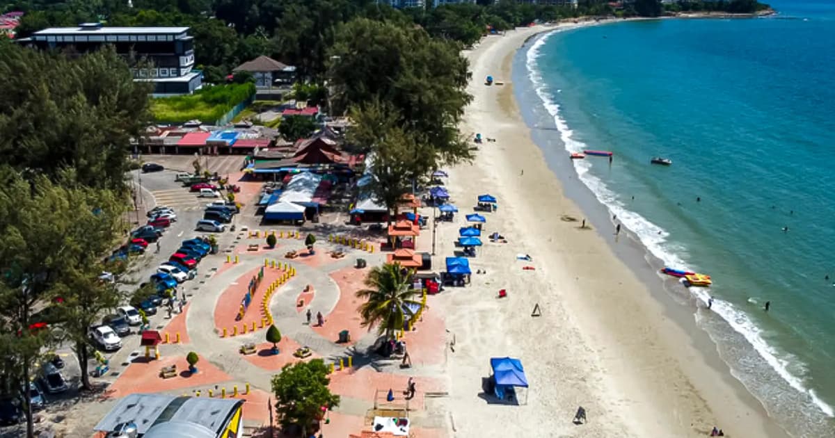 Where in the world is Pantai Dermaga?