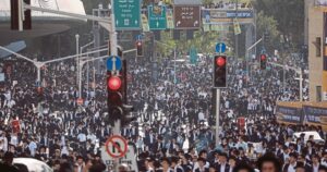 'Better to go to prison': Israeli ultra-Orthodox rally against army service