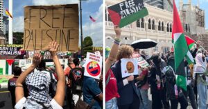 100 turn up at Dataran Merdeka to protest Trump’s visit