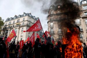 France faces more protests against looming budget cuts