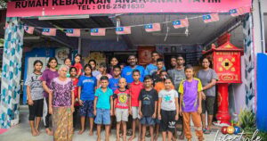 30 children, one father, and a festival of hope