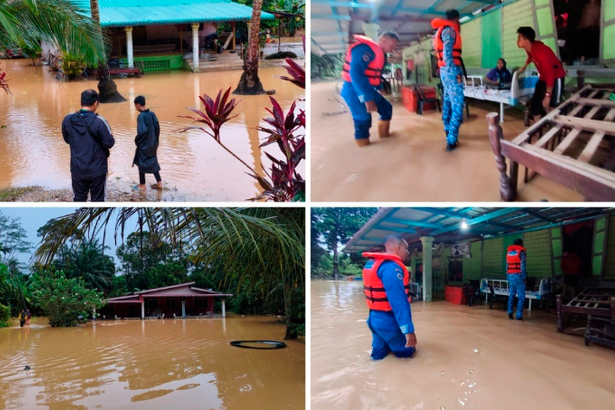 59 evacuated to relief centre after flash floods hit Lipis