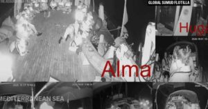 8 activists from Gaza aid flotilla arrested by Israeli forces