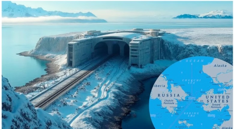 AS, Russia mula rundingan bina terowong bawah Selat Bering