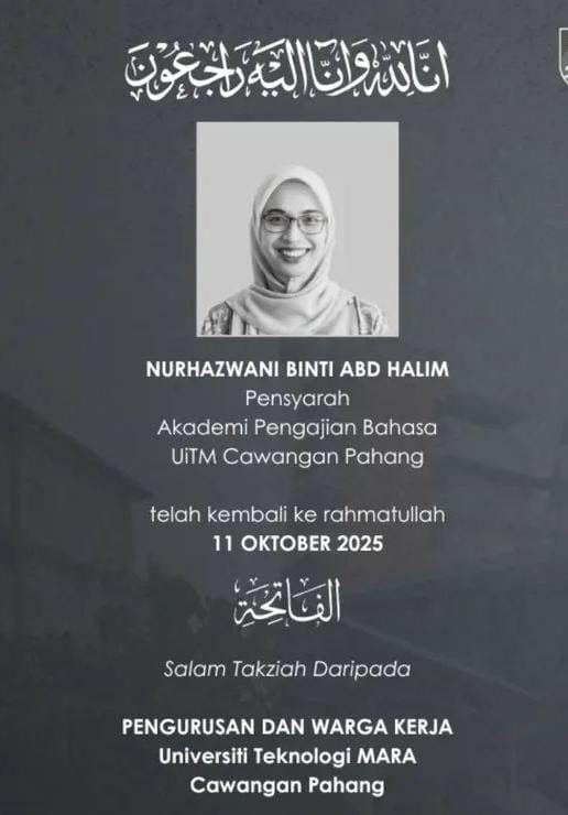 Anak bekas ADUN Permaisuri ditemukan lemas