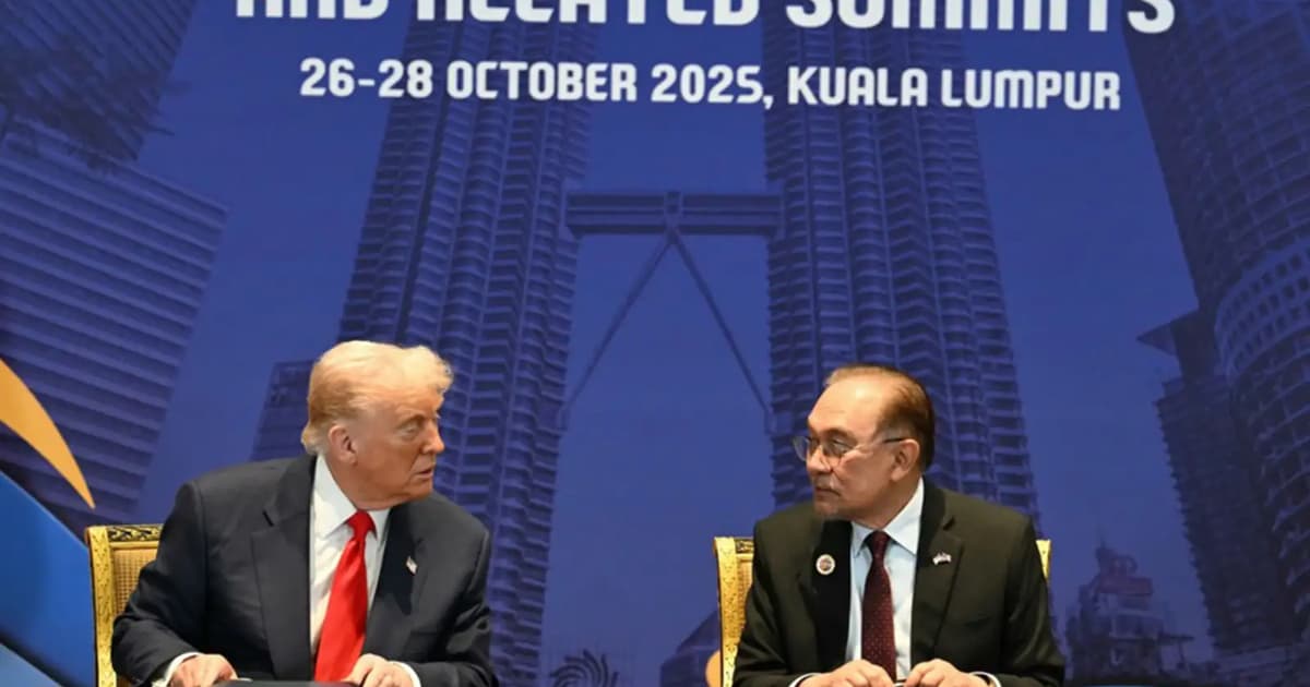Anwar, Trump sign trade deal to expand market access
