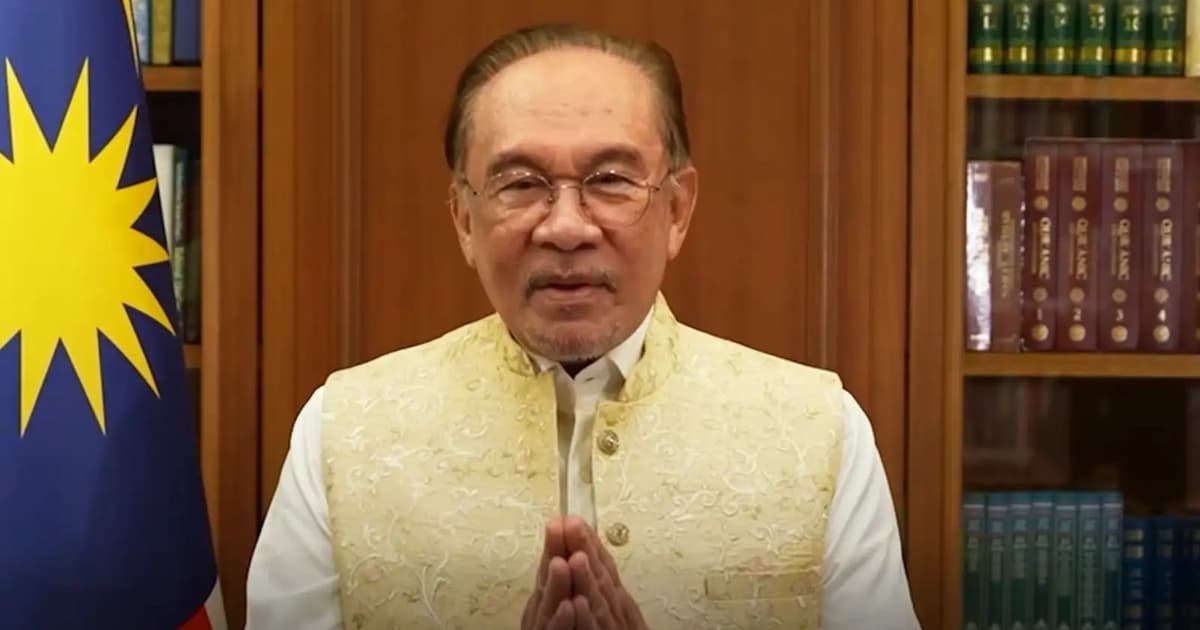 Anwar calls for unity, compassion on Deepavali