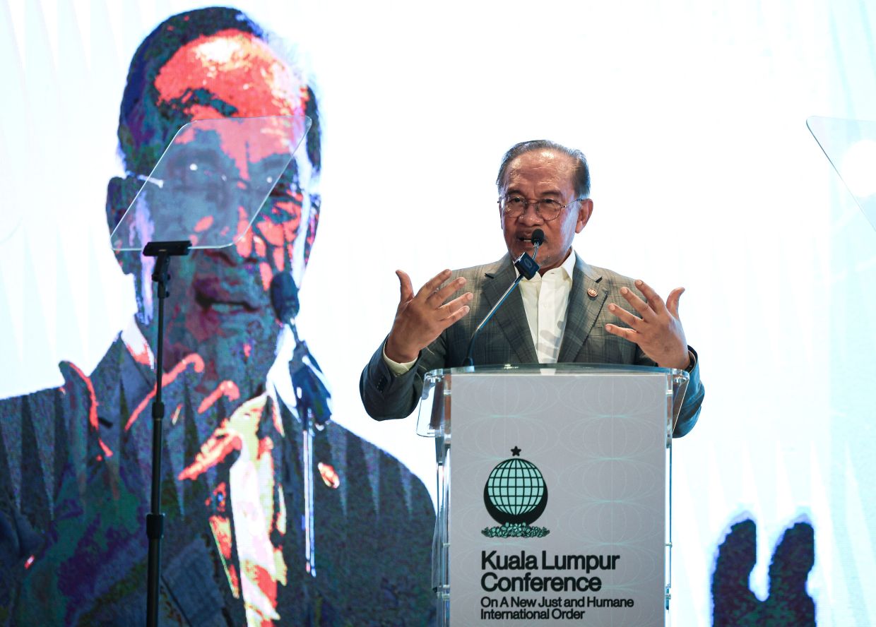 Anwar says Gaza atrocities mark a return to barbarism in modern guise